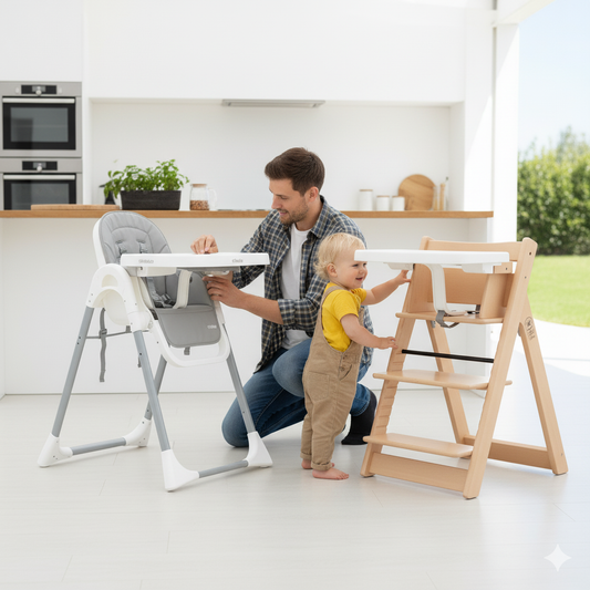 high chair cleaning wooden vs plastic maintenance guide