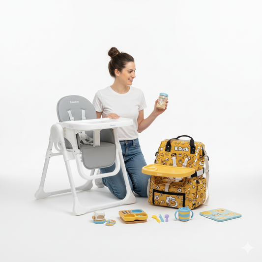 multi functional portable baby high chair for travel