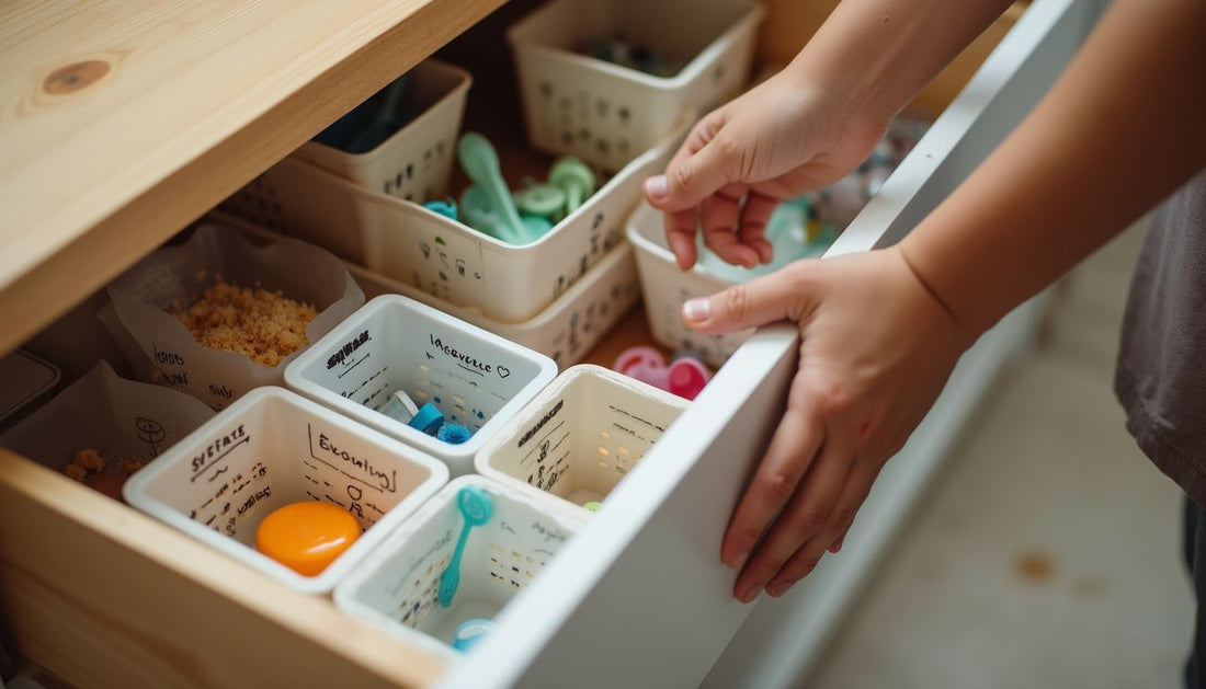 How To Store Baby Utensils Efficiently