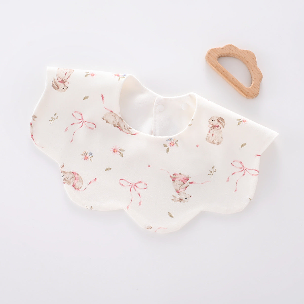 Pure Cotton Saliva Towel | Anti-Rash Drool Bib for Infants
