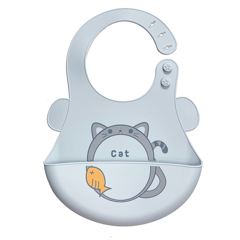 DoodleBabe Silicone Baby Bib