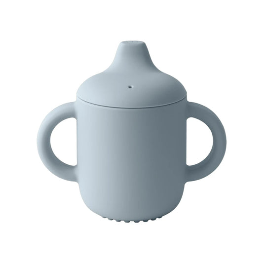 Portable Silicone Baby Feeding Cups - Ideal for Infants and Toddlers with Easy Grip Handles
