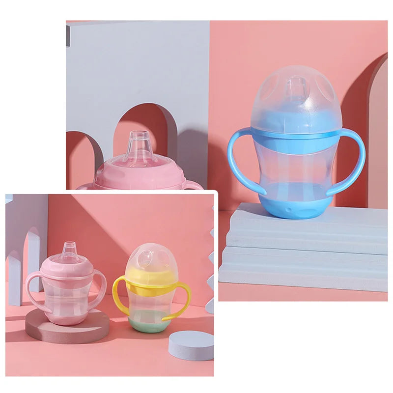Baby Training Cups with Handles - Perfect for Water & Milk Feeding!