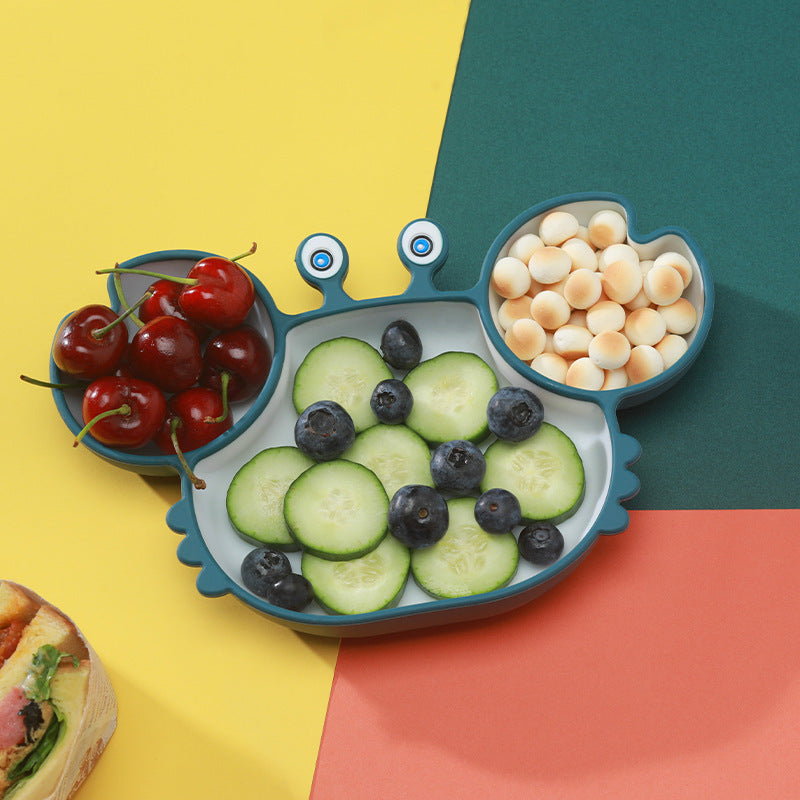 GoofyCub Silicone Baby Plate
