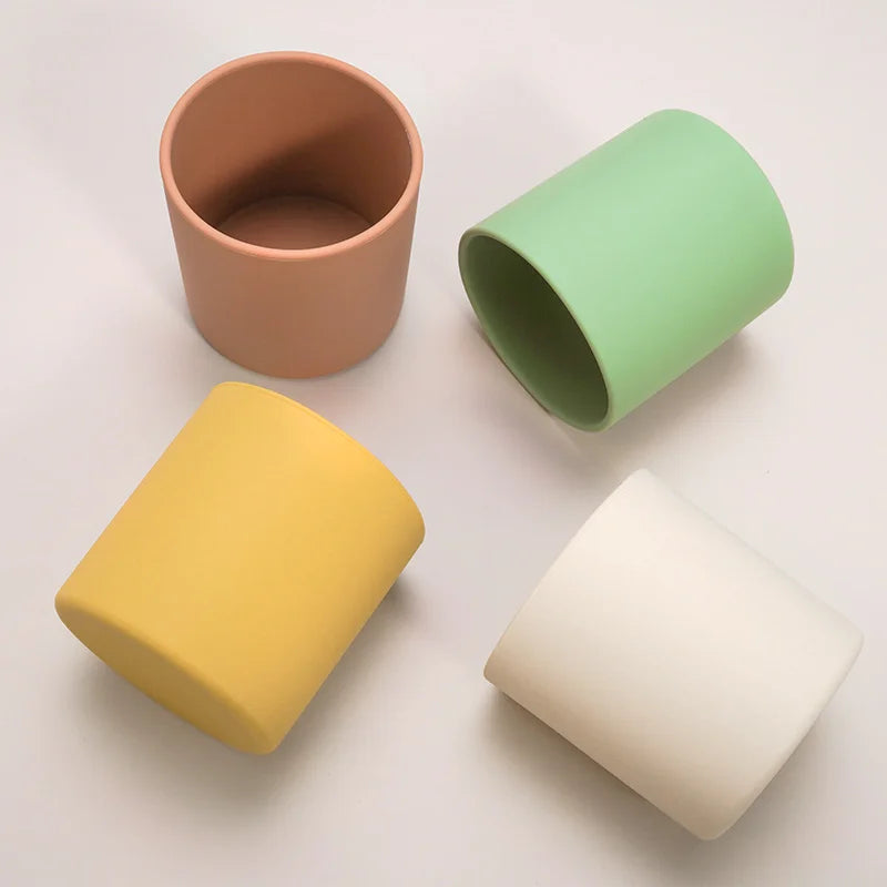 Leakproof Silicone Baby Drink Cup - Perfect for Toddlers & Kids, 220ML Water Bottle