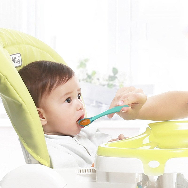Color-Changing Baby Spoon | Heat-Detecting Feeding Utensil