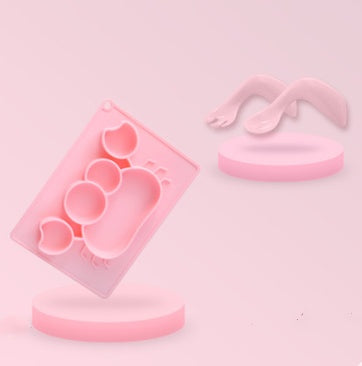 HoneyCub Baby Silicone Suction Bowl
