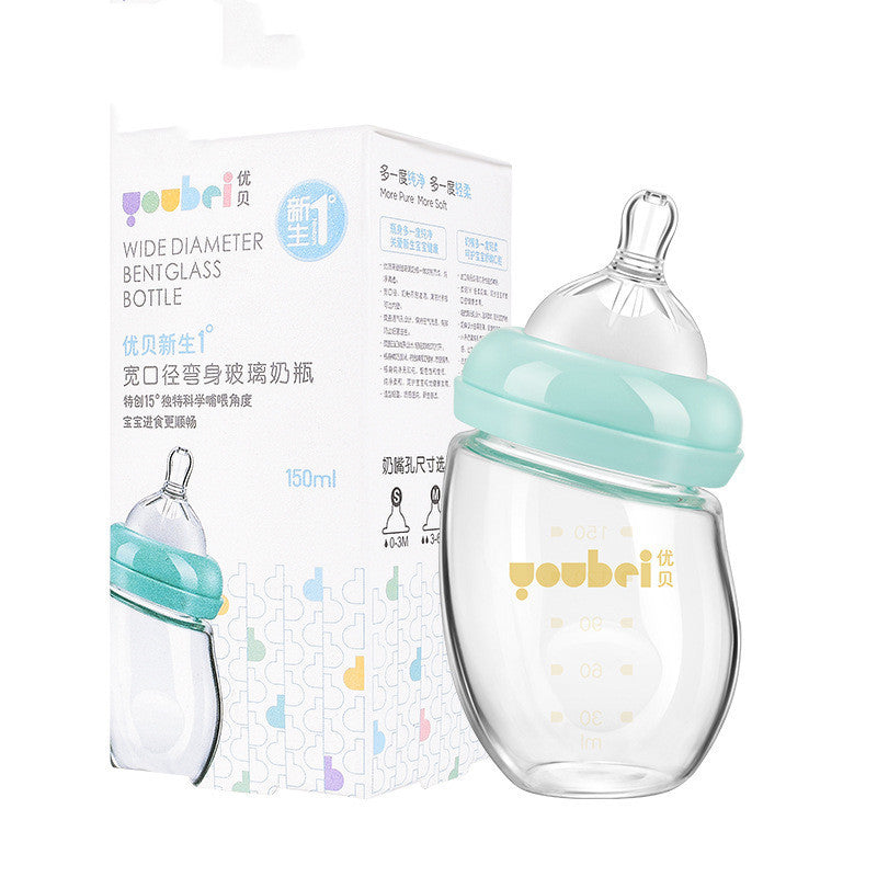 Sunbeam Tots Borosilicate Glass Baby Bottle