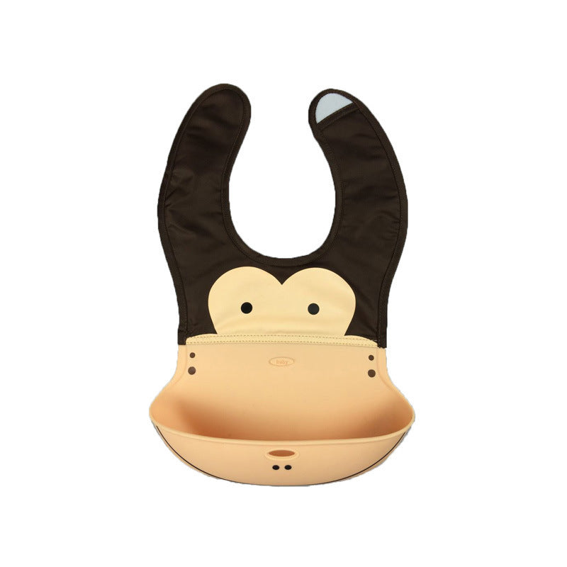 Bibby Cartoon Silicone Baby Bib