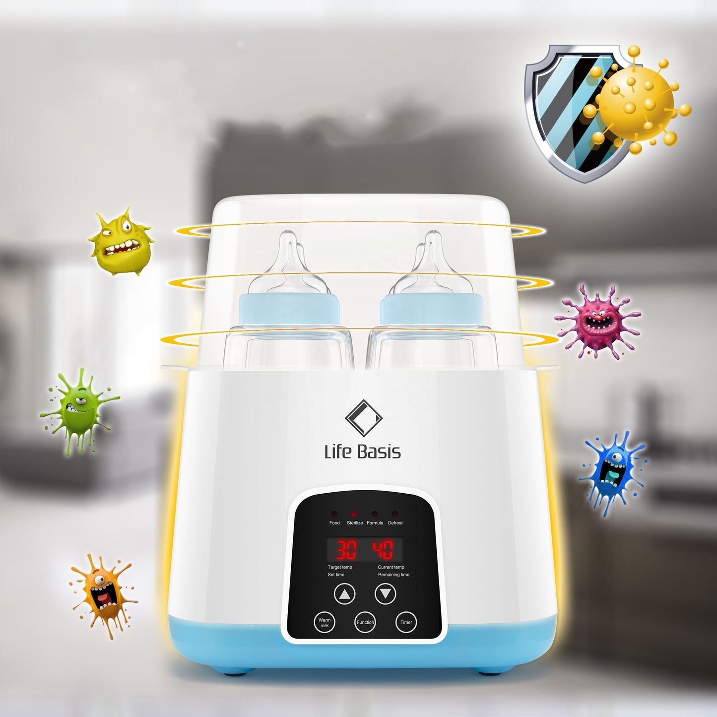 PearlyTots Intelligent Baby Bottle