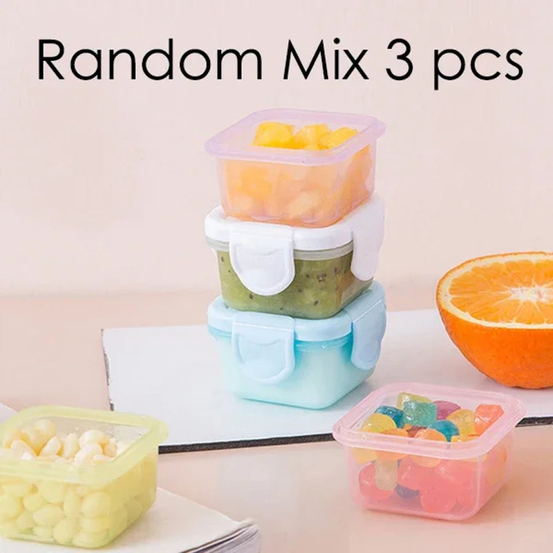 Ultimate 3-Piece Baby Feeding Bowl Set - Portable, Microwave-Safe Dishes with Sealed Storage for Easy Mealtime!