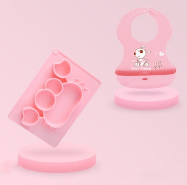 HoneyCub Baby Silicone Suction Bowl