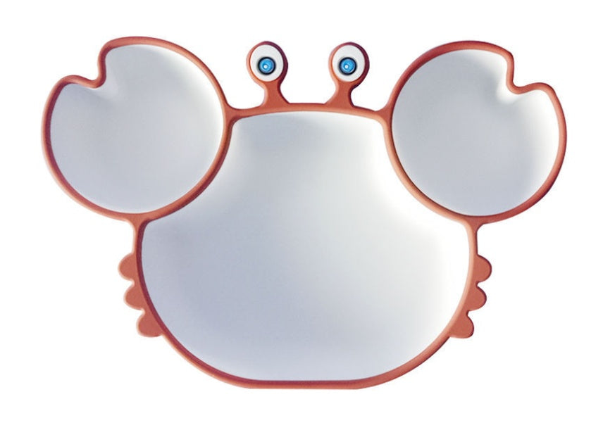 GoofyCub Silicone Baby Plate