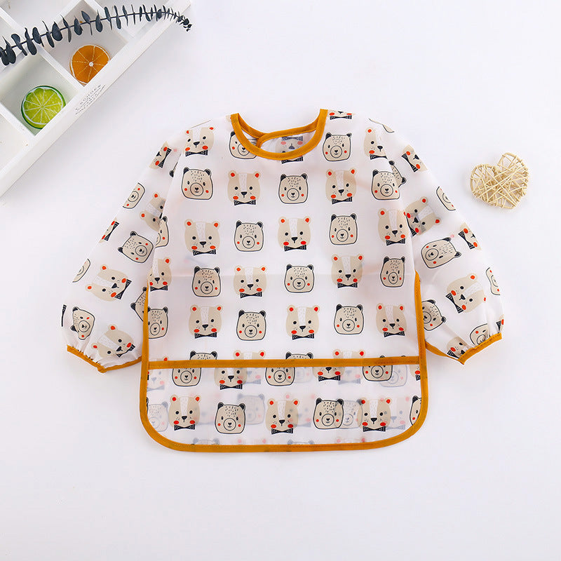 BabyTrove Baby Infant Eating Gown – Waterproof, Lightweight & Comfortable Design | Essential Feeding & Protective Clothing for Mess-Free Mealtime