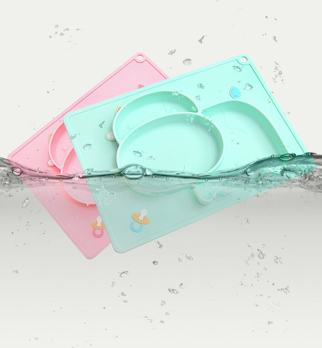HoneyCub Baby Silicone Suction Bowl