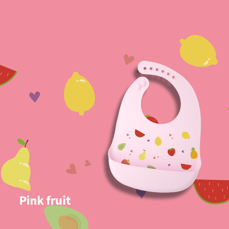 Bebania Baby Bib with Rice Pocket