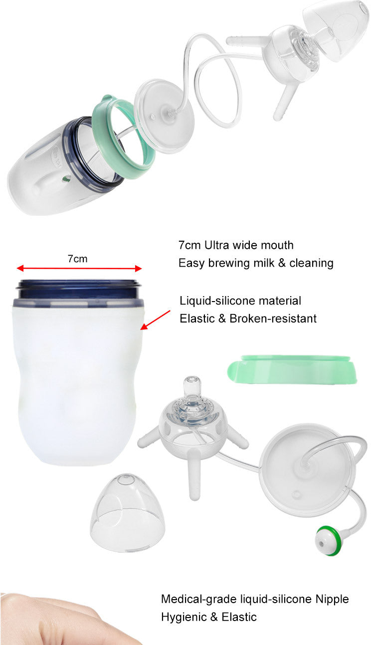 CutieNest Silicone Sippy Training Cup