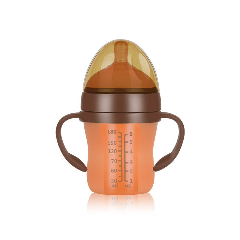 Aurelia Wide-Caliber Silicone Baby Bottle
