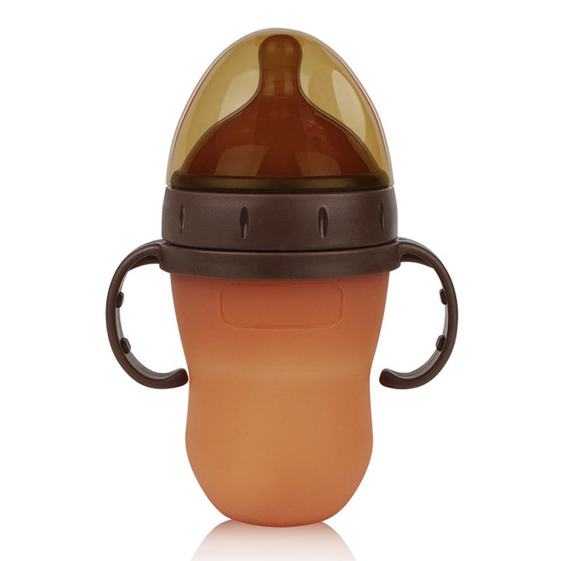 Aurelia Wide-Caliber Silicone Baby Bottle