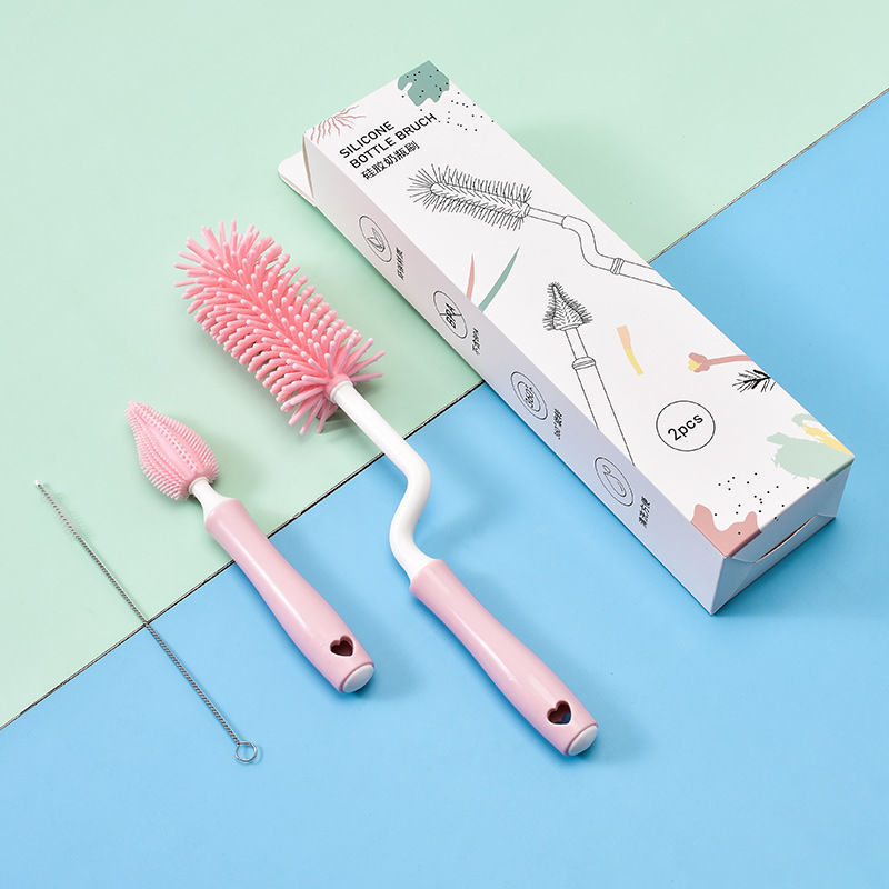 SweetPea Tots Silicone Baby Bottle Brush