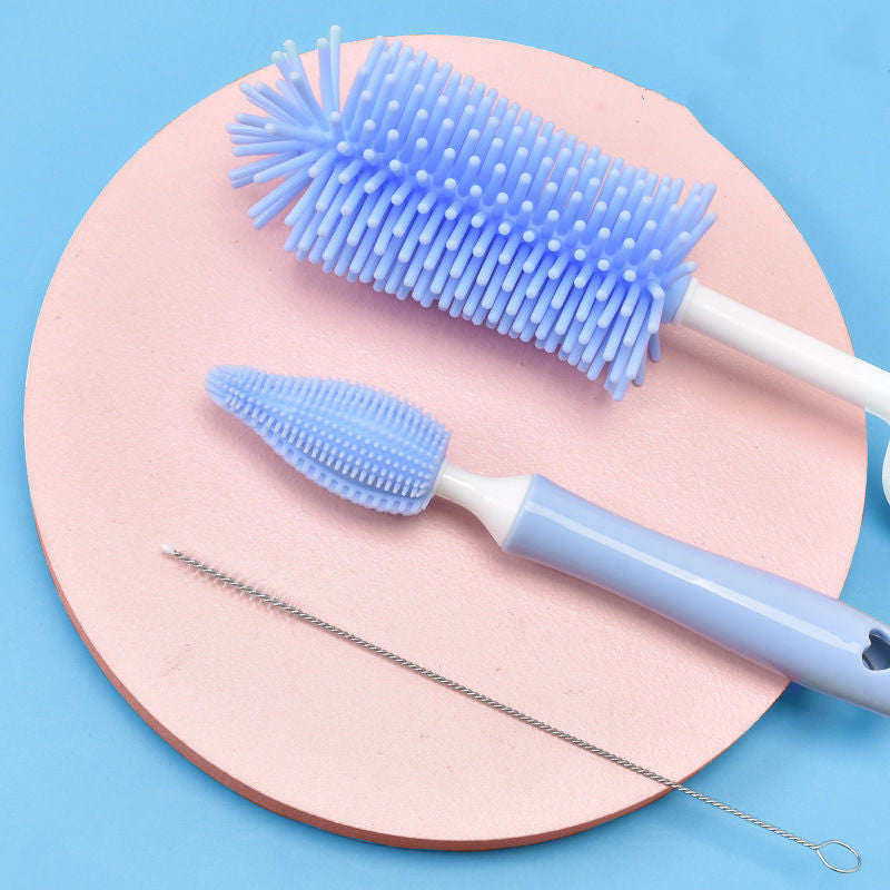 SweetPea Tots Silicone Baby Bottle Brush