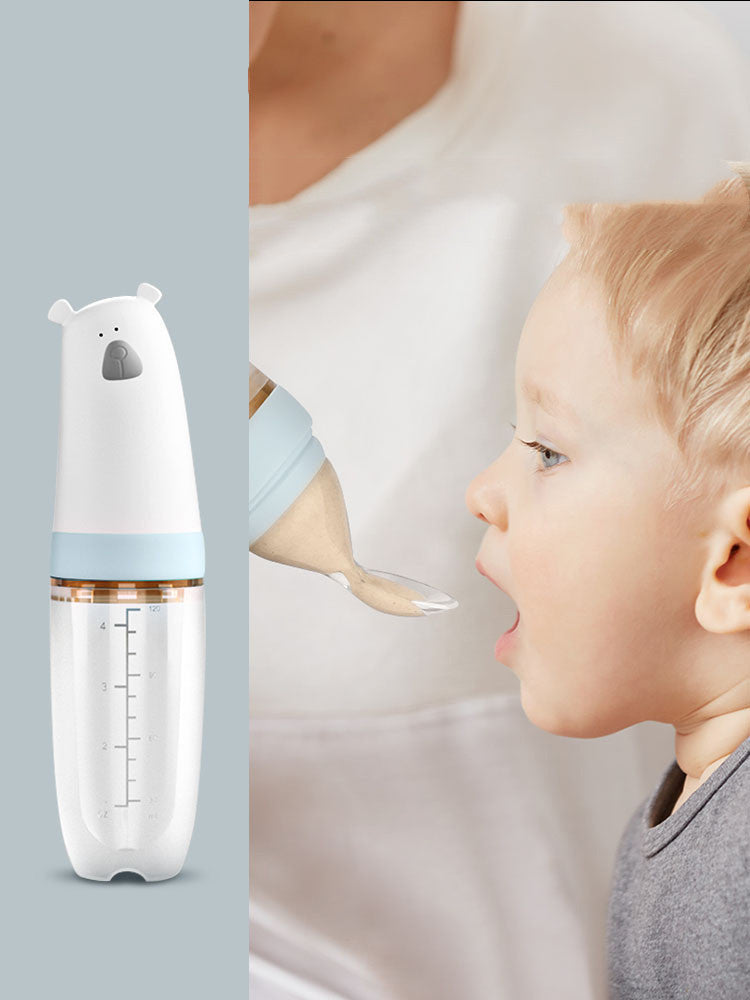 BabyCharm Silicone Baby Rice Cereal Bottle