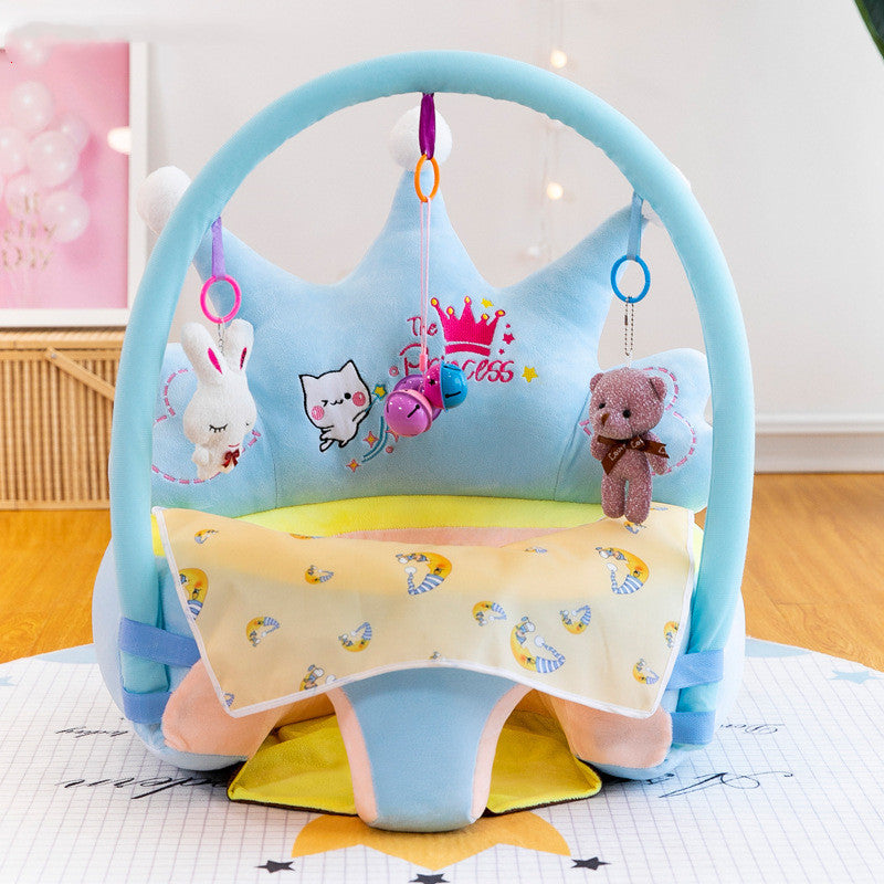 Princess - Toddler Learning to Sit Support Seat | Plush Baby Sofa