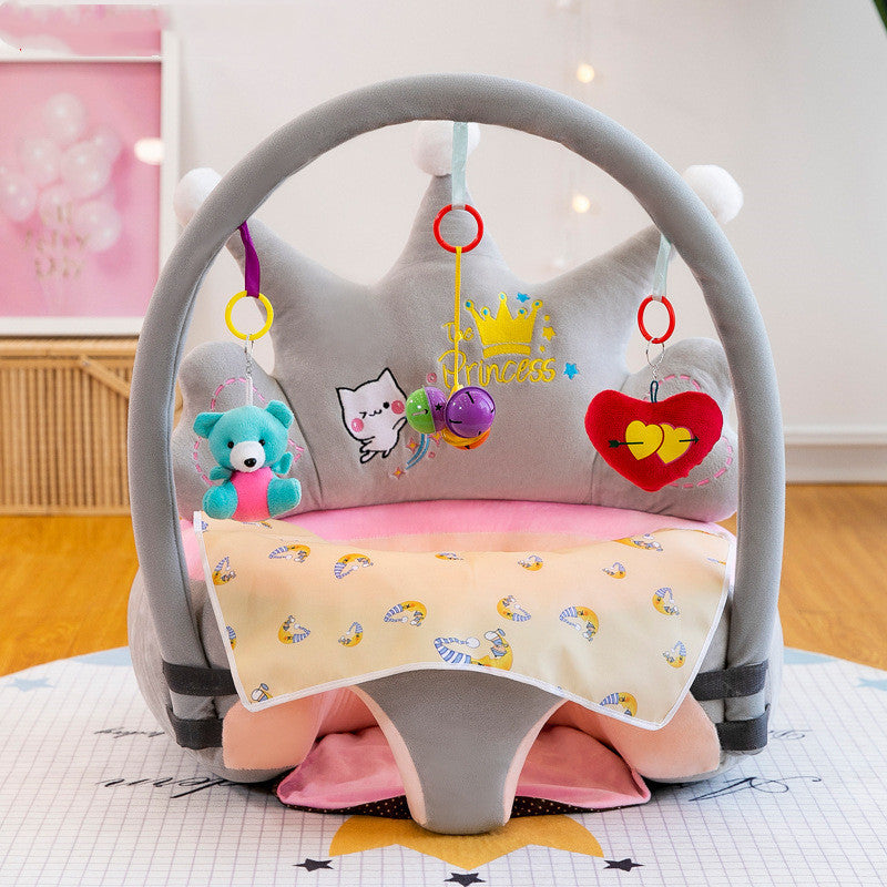 Princess - Toddler Learning to Sit Support Seat | Plush Baby Sofa