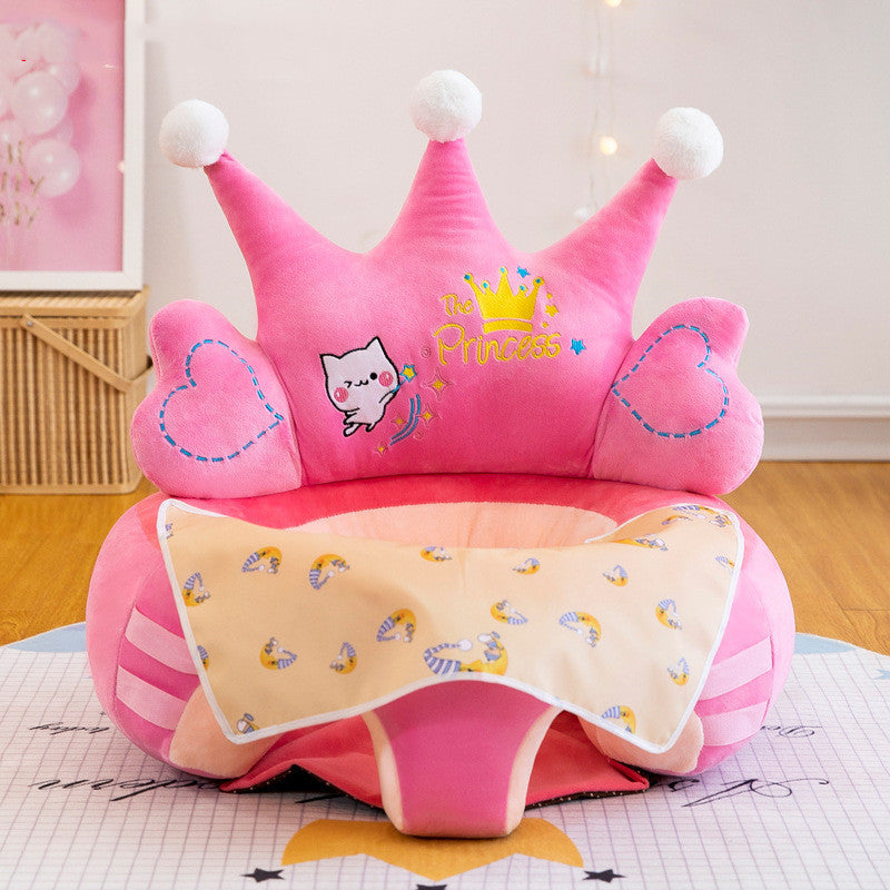 Princess - Toddler Learning to Sit Support Seat | Plush Baby Sofa