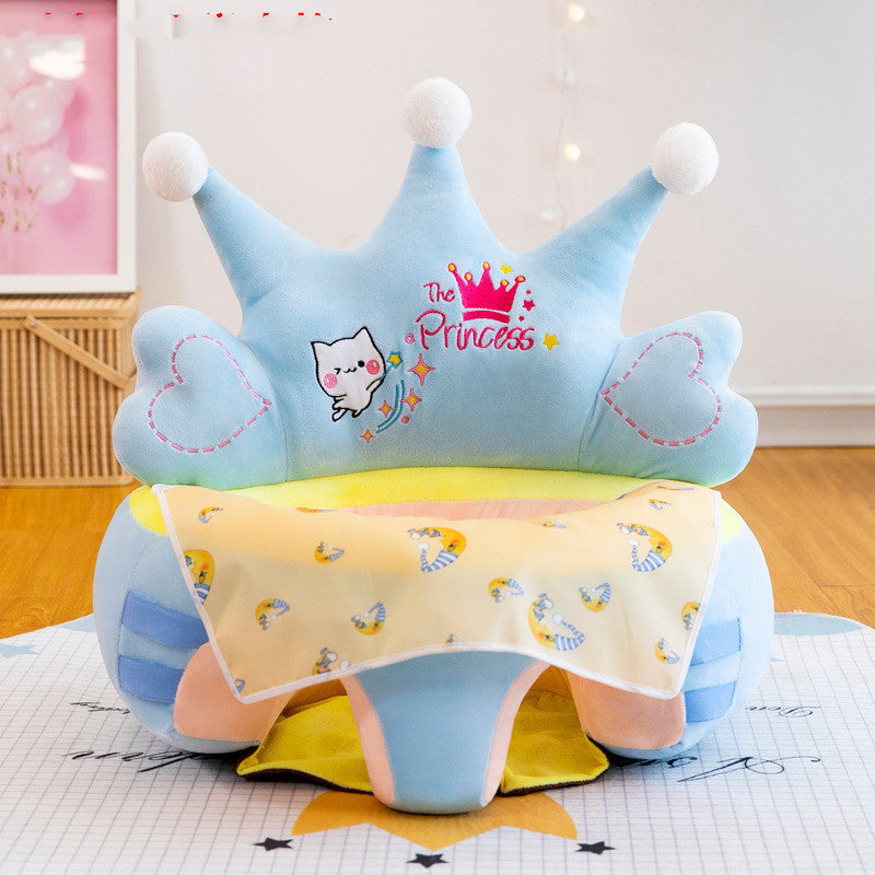 Princess - Toddler Learning to Sit Support Seat | Plush Baby Sofa