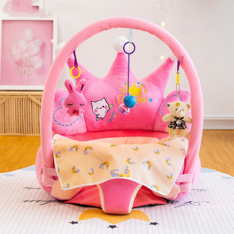 Princess - Toddler Learning to Sit Support Seat | Plush Baby Sofa