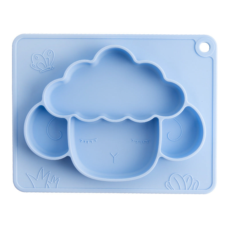 BumuBaby Silicone Baby Bowl & Plate | Integrated Non-Slip Feeding Set