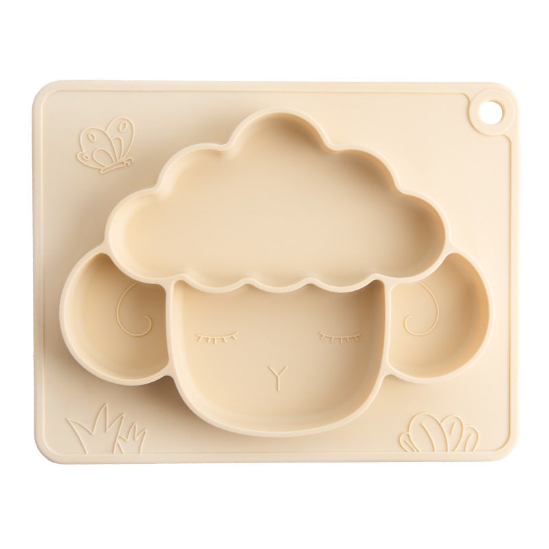 BumuBaby Silicone Baby Bowl & Plate | Integrated Non-Slip Feeding Set