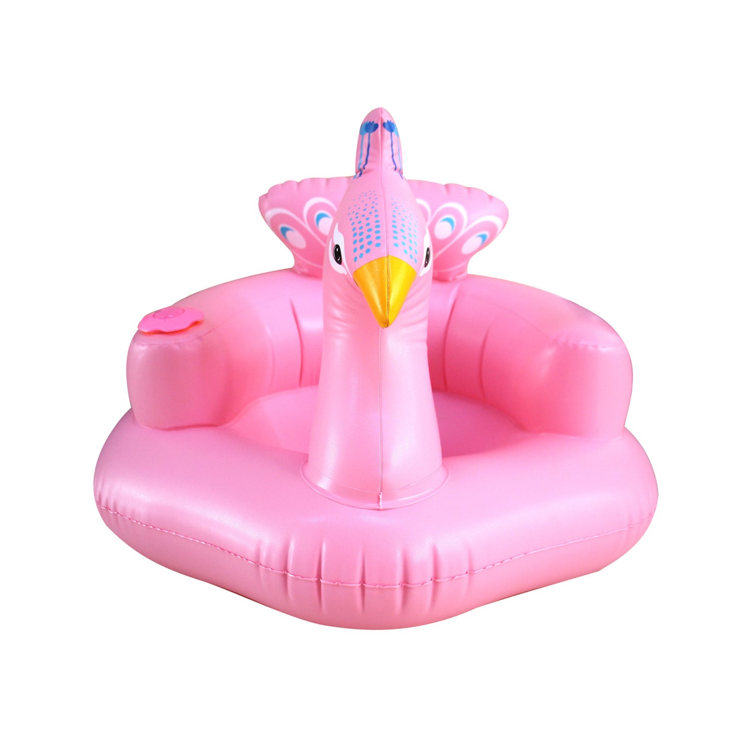 Puffii School Seat Dining Chair Baby Inflatable Sofa – Portable Eating Seat with Built-In Music, Lightweight & Travel-Friendly | Essential Multifunctional Sofa Chair for Children