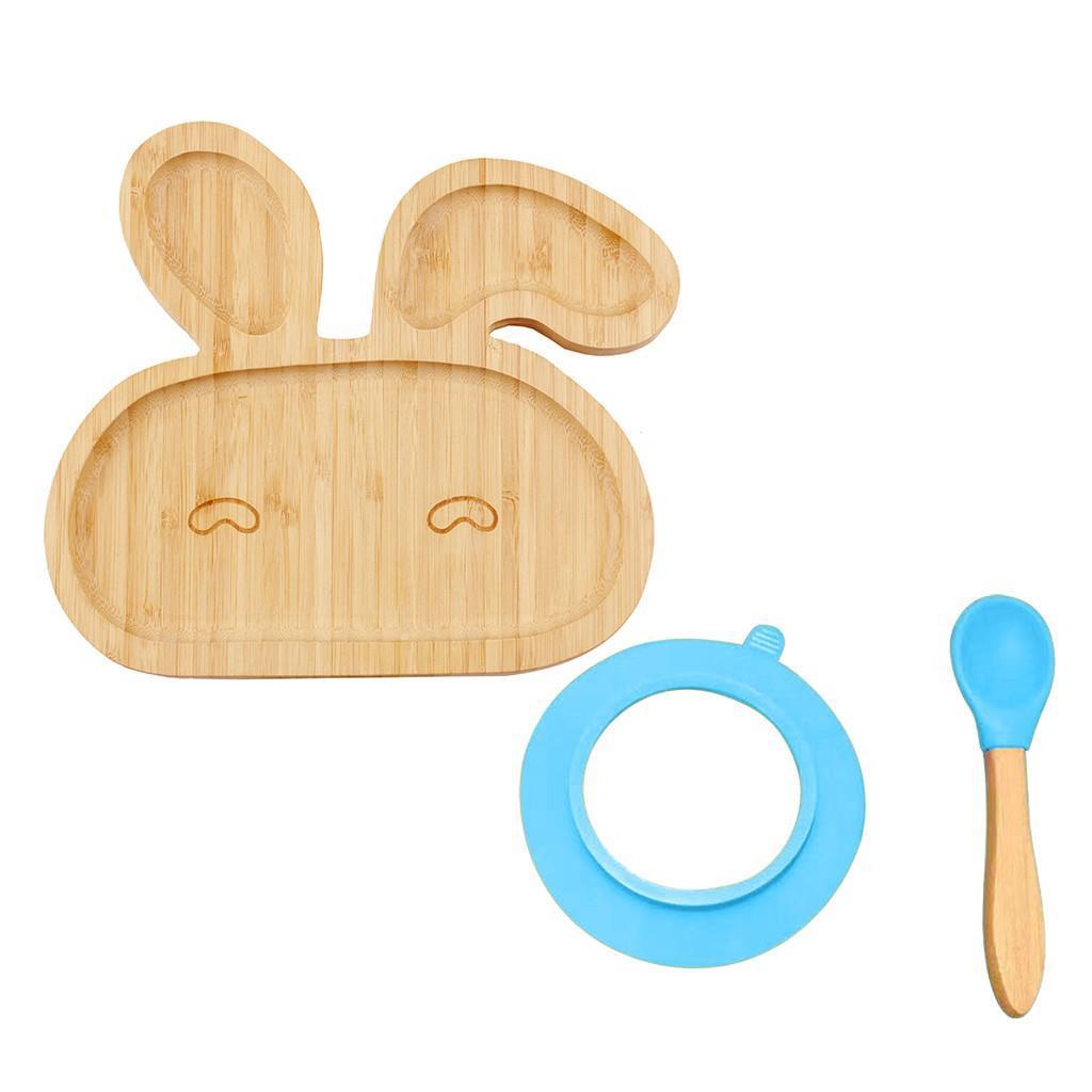 BubblyJoy Baby & Toddler Bamboo Bowl Set