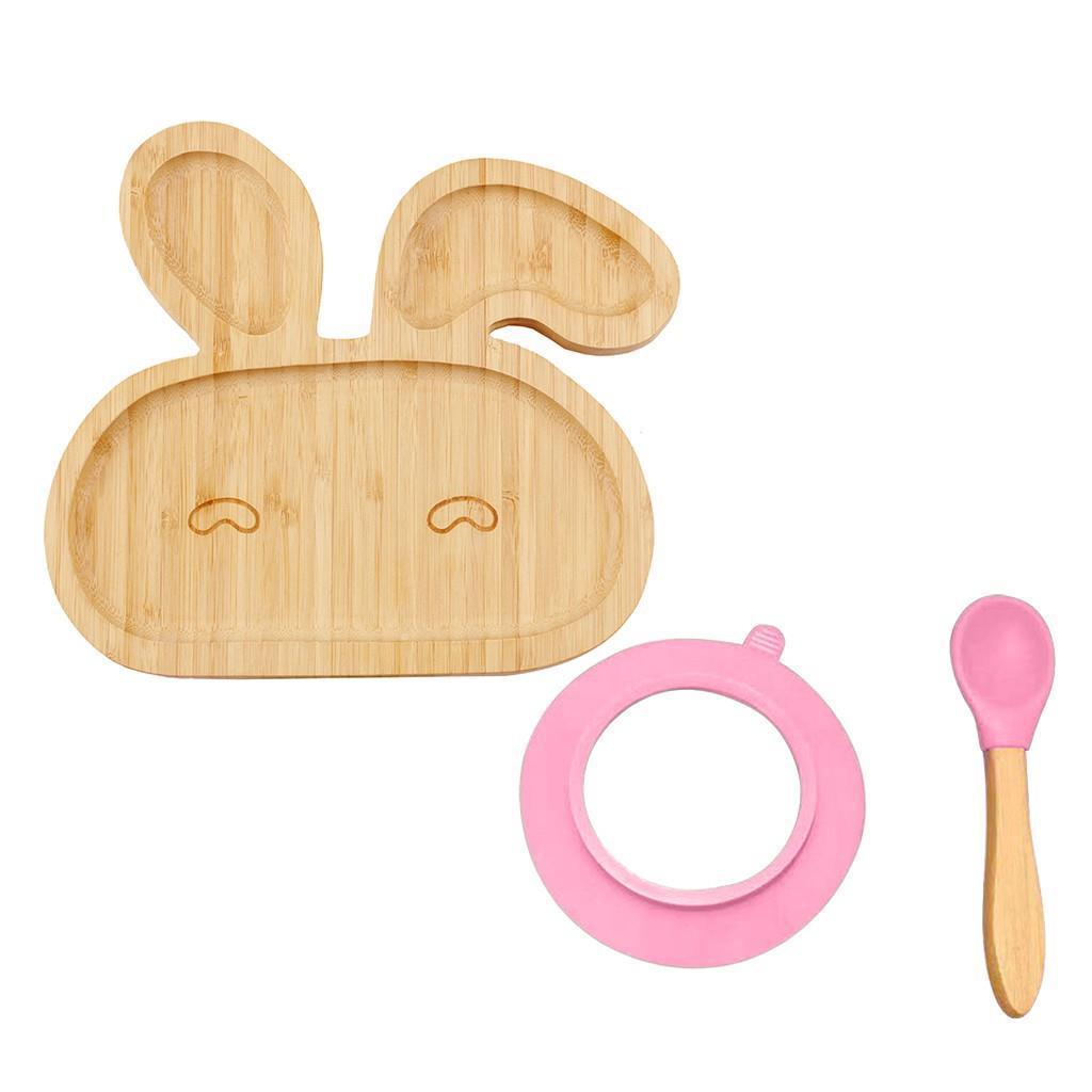 BubblyJoy Baby & Toddler Bamboo Bowl Set