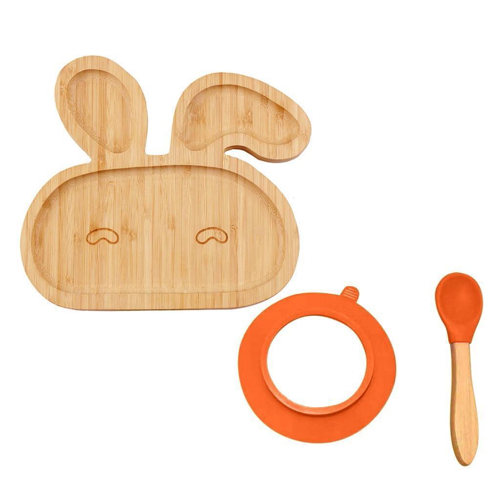 BubblyJoy Baby & Toddler Bamboo Bowl Set