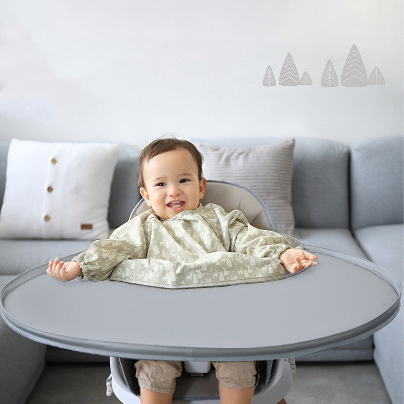 BibTray Baby Eat Dirty Mat - Waterproof Baby Eating Bib with Spill-Resistant Design | Essential Feeding Accessory for Mess-Free Mealtime with Toddlers