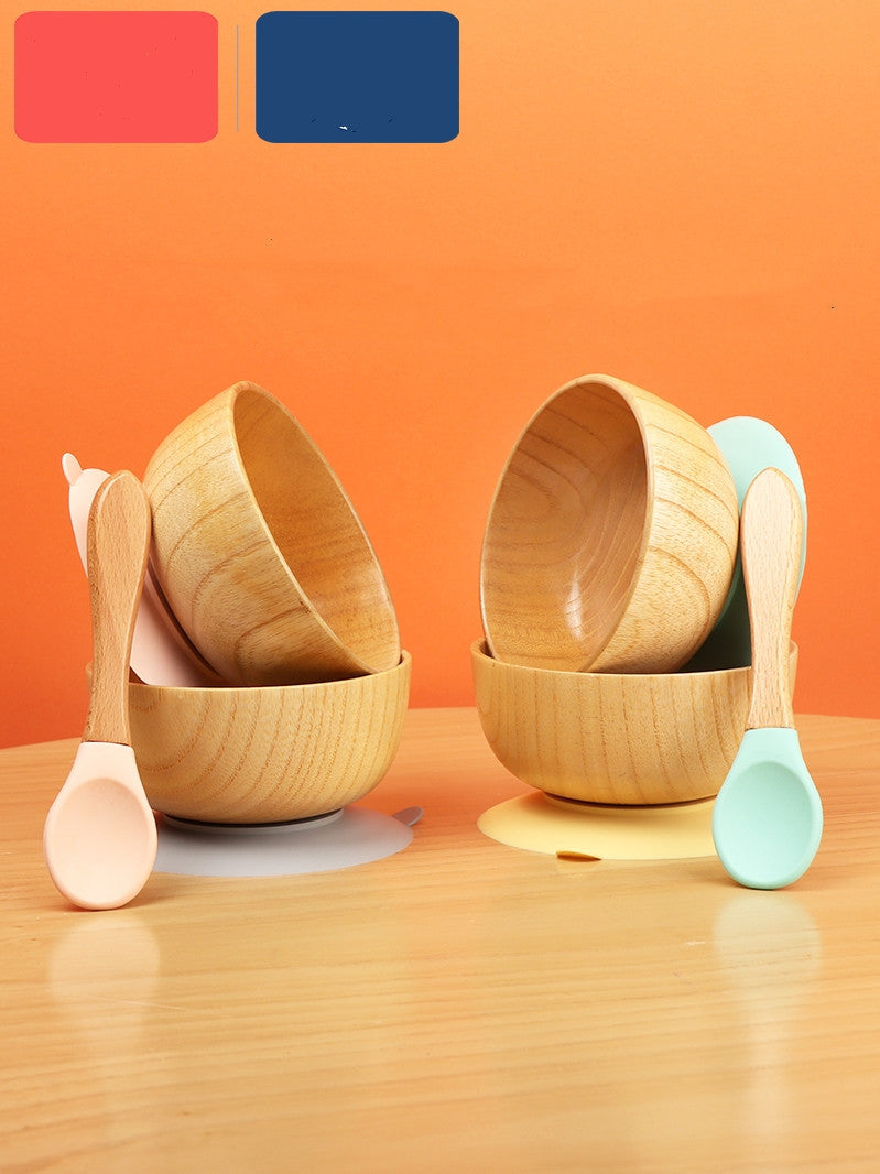 Green anti-fall and anti-scald baby food supplement bowl with suction cup by Nestacular