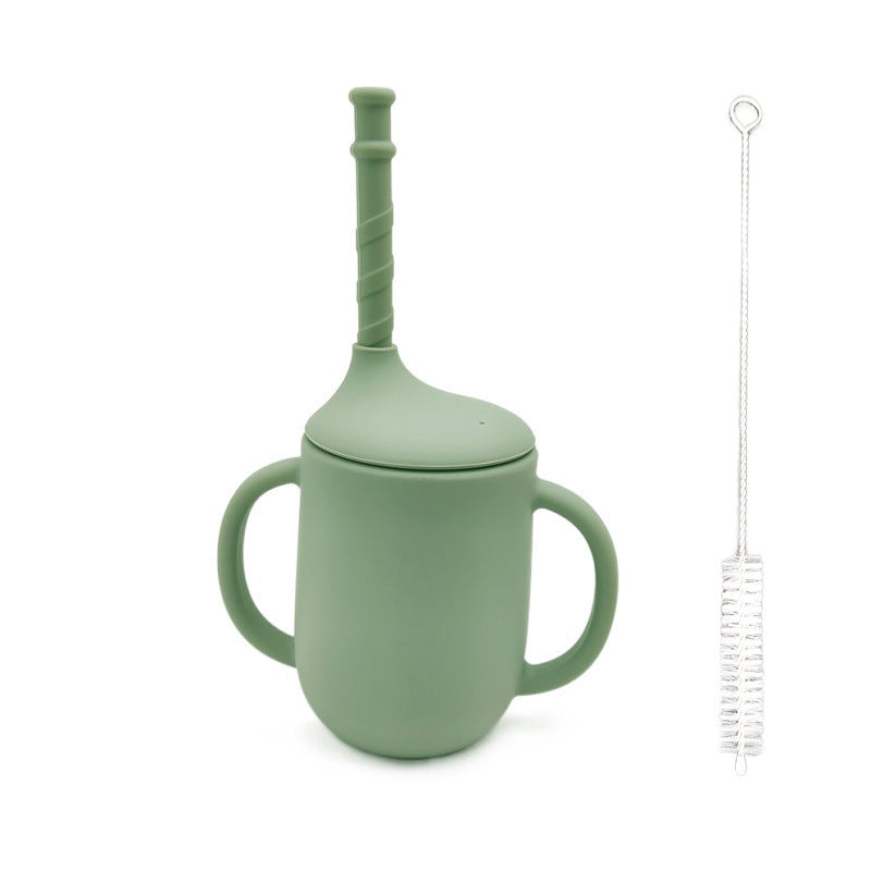 Bambiora Silicone Baby Drinking Cup with Straw