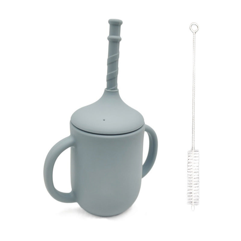 Bambiora Silicone Baby Drinking Cup with Straw