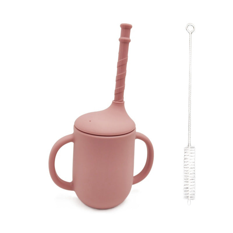 Bambiora Silicone Baby Drinking Cup with Straw