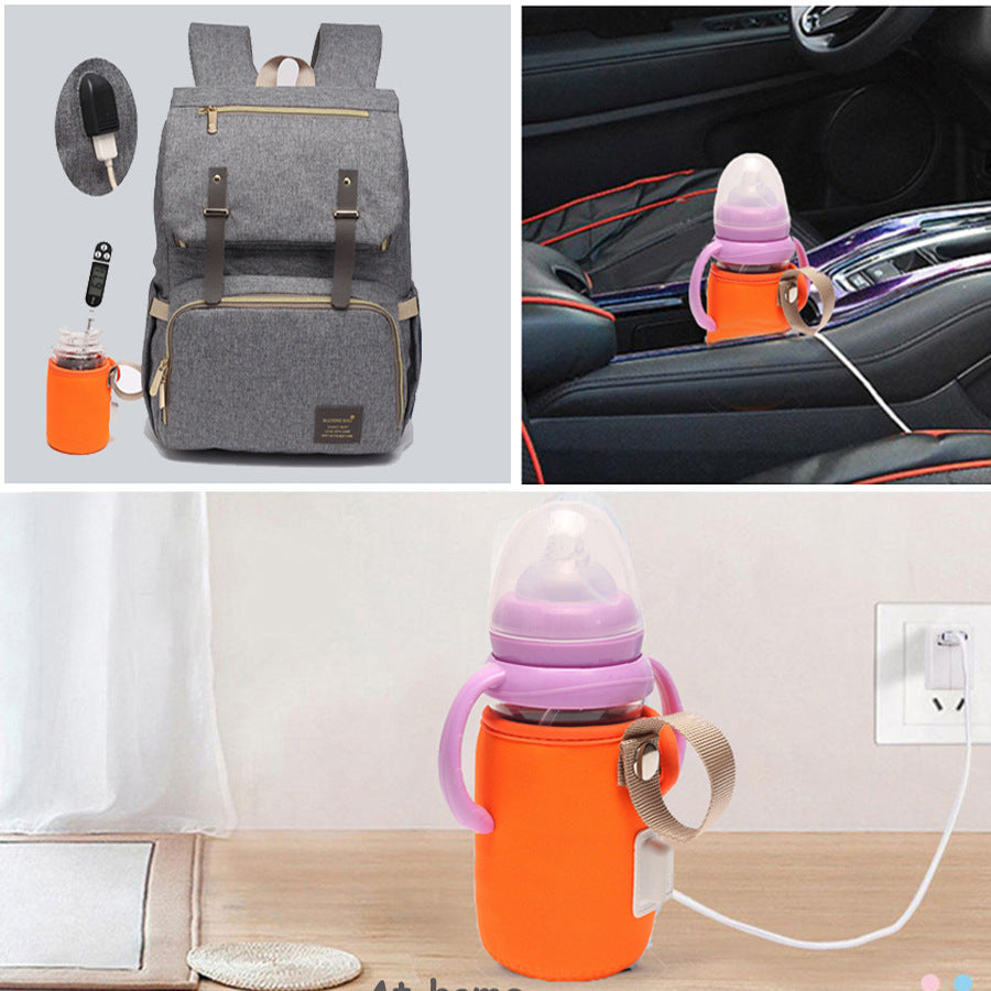 USB Baby Bottle Warmer | Compact On-the-Go Milk Heater