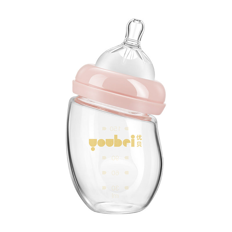 Sunbeam Tots Borosilicate Glass Baby Bottle