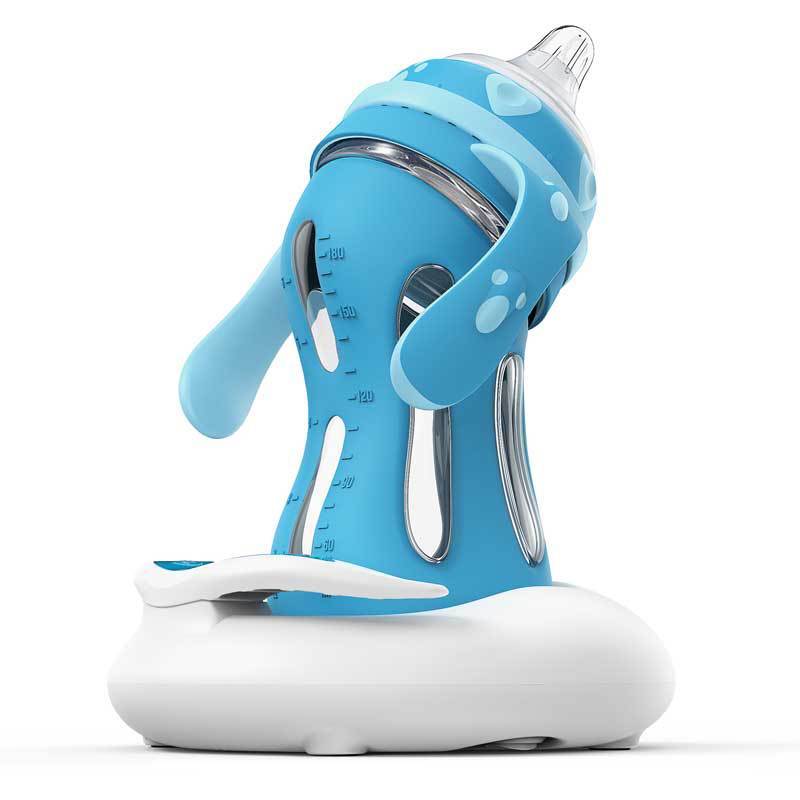 SnugNest Drop-Resistant Glass Baby Bottle