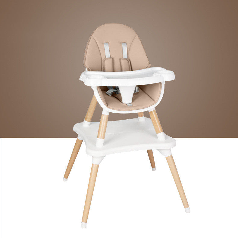 Family Mealtime Solution | Convertible Wooden High Chair & Table