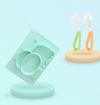 HoneyCub Baby Silicone Suction Bowl