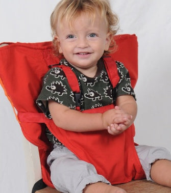 Sack'n Seat 2-in-1 Baby High Chair & Harness | Portable Safety Seat