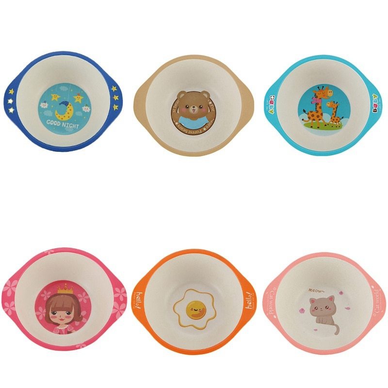 BabyBliss Kids Baby Bamboo Fiber Bowl