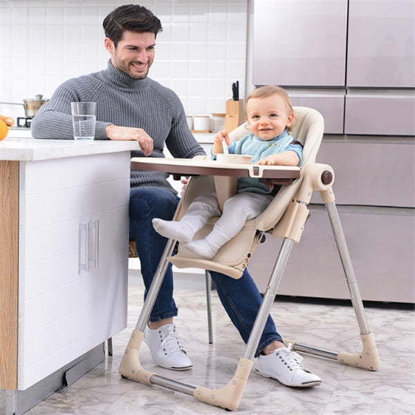Durable Plastic Baby Chair | Simple Infant Feeding Seat